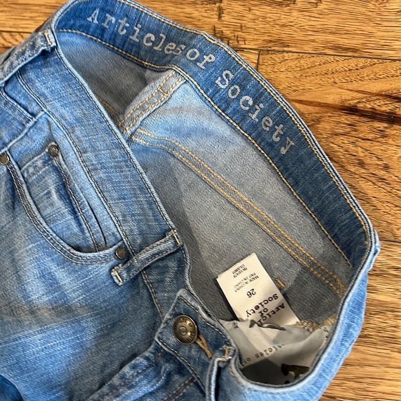 Articles of Society Jeans 26 Boyfriend Straight Fit - Picture 5 of 8